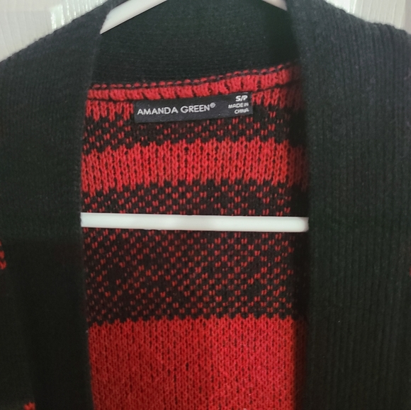 Northern Reflections Plaid cardigan size small - Picture 2 of 4